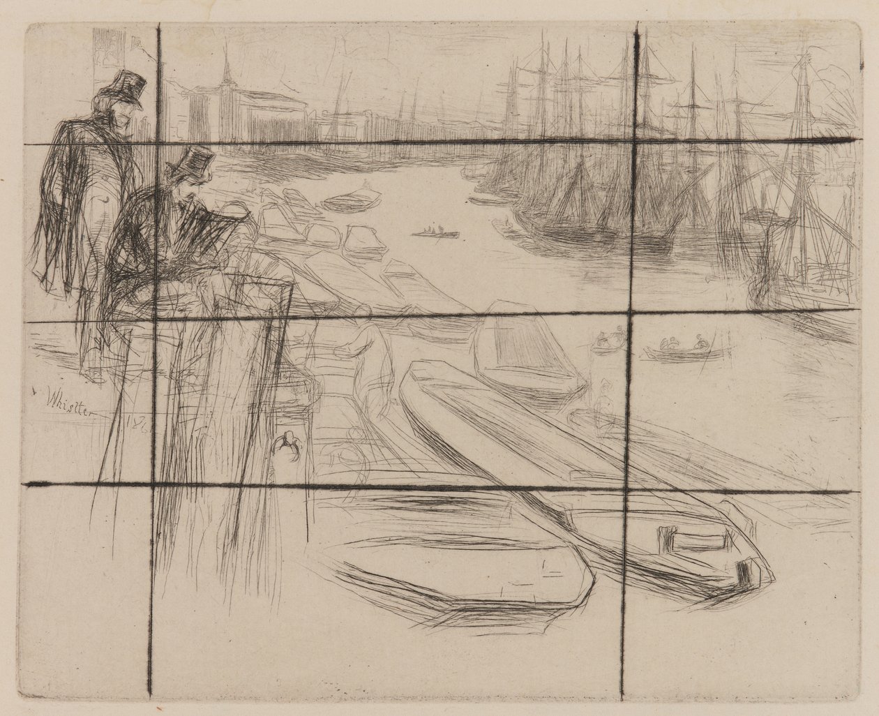 Het Kleine Poeltje door James Abbott McNeill Whistler