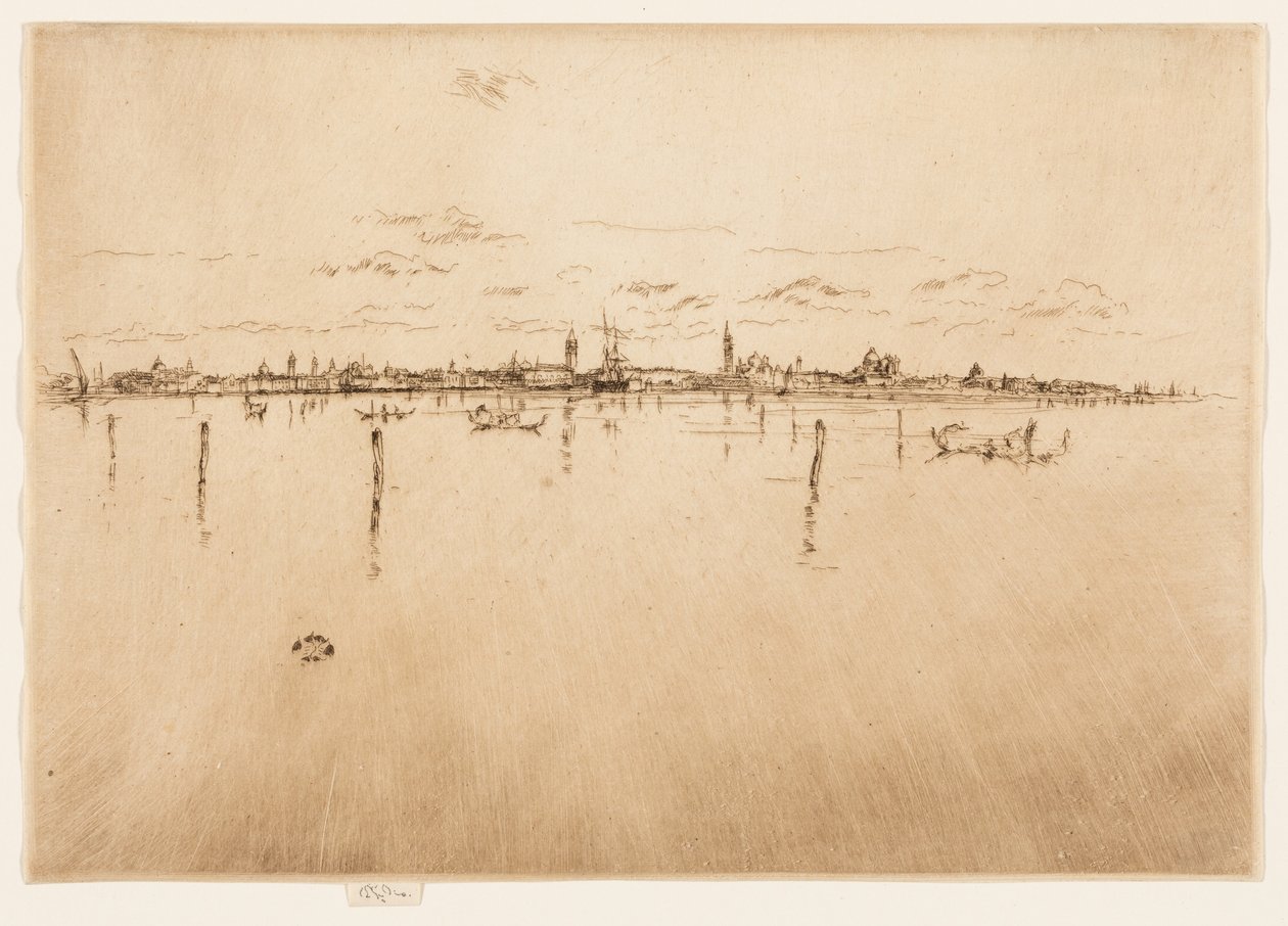 Het kleine Venetië door James McNeill Whistler