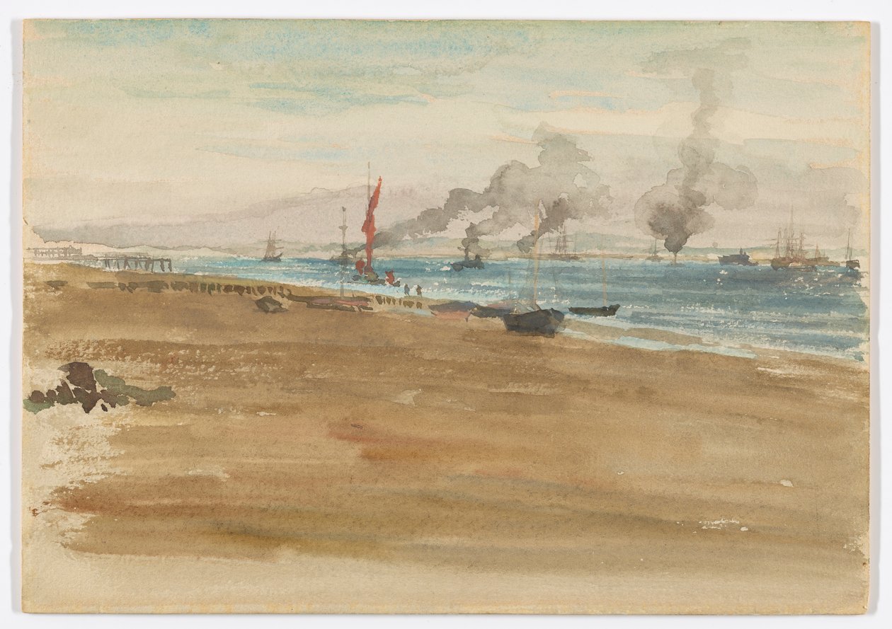 De Monding van de Rivier door James Abbott McNeill Whistler