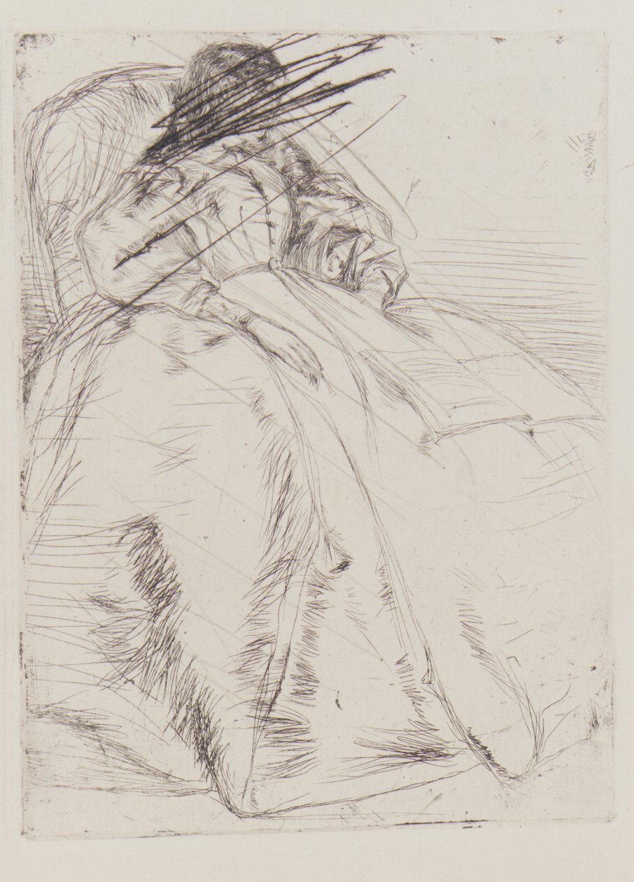 Het Open Boek door James Abbott McNeill Whistler