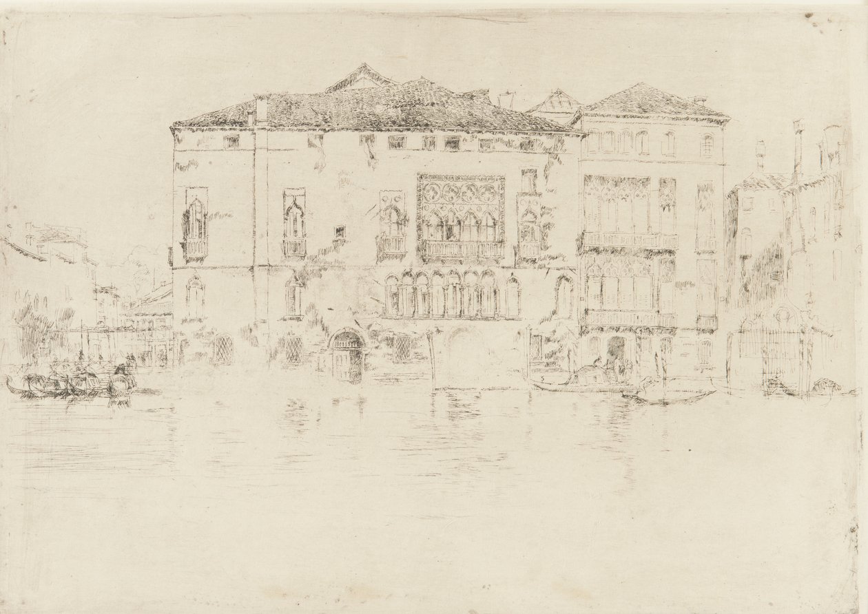 De Paleizen door James Abbott McNeill Whistler