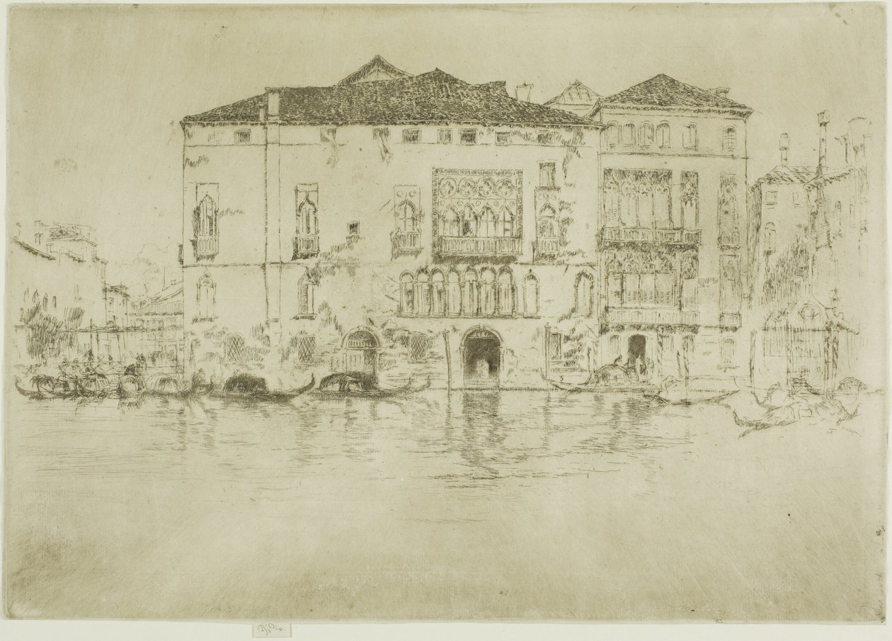 De Paleizen door James Abbott McNeill Whistler
