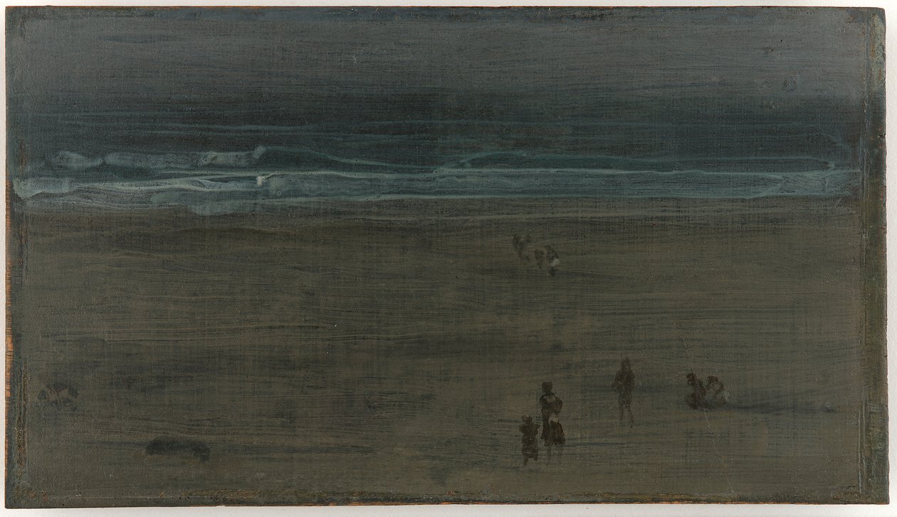 De zee en zand door James Abbott McNeill Whistler