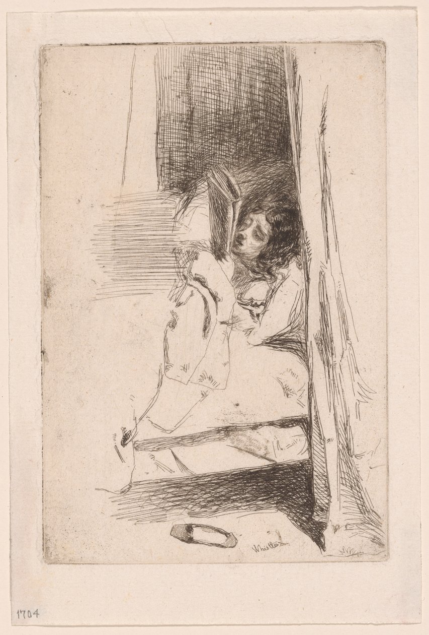 De Pantoffel door James Abbott McNeill Whistler