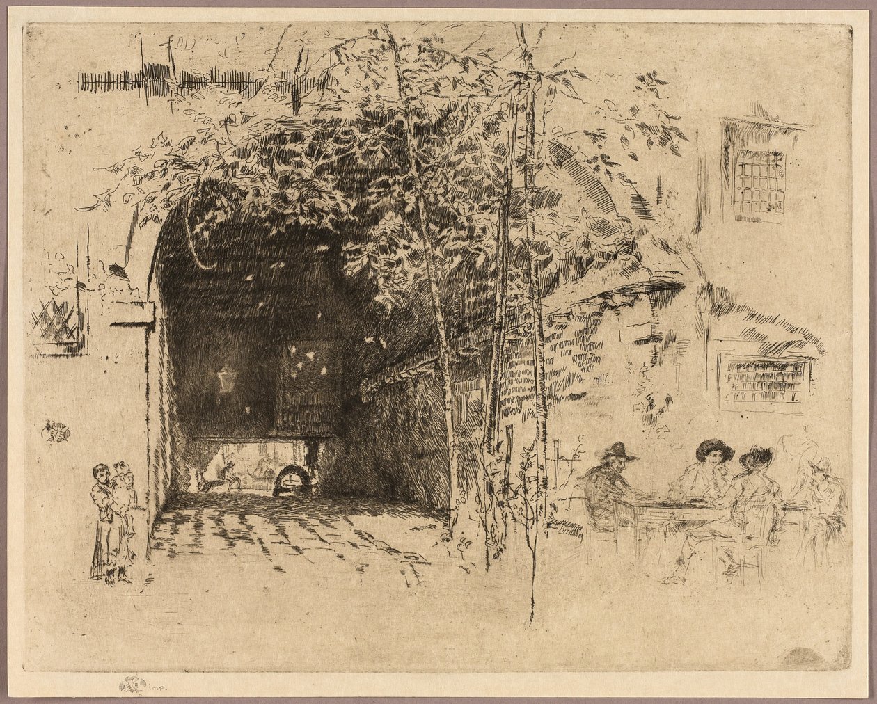 De Traghetto, nr. 2 door James Abbott McNeill Whistler