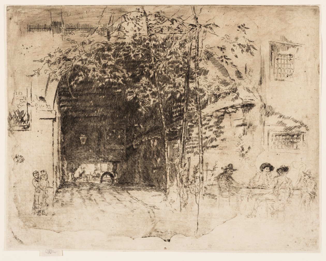 De Traghetto, nr. 2 door James Abbott McNeill Whistler
