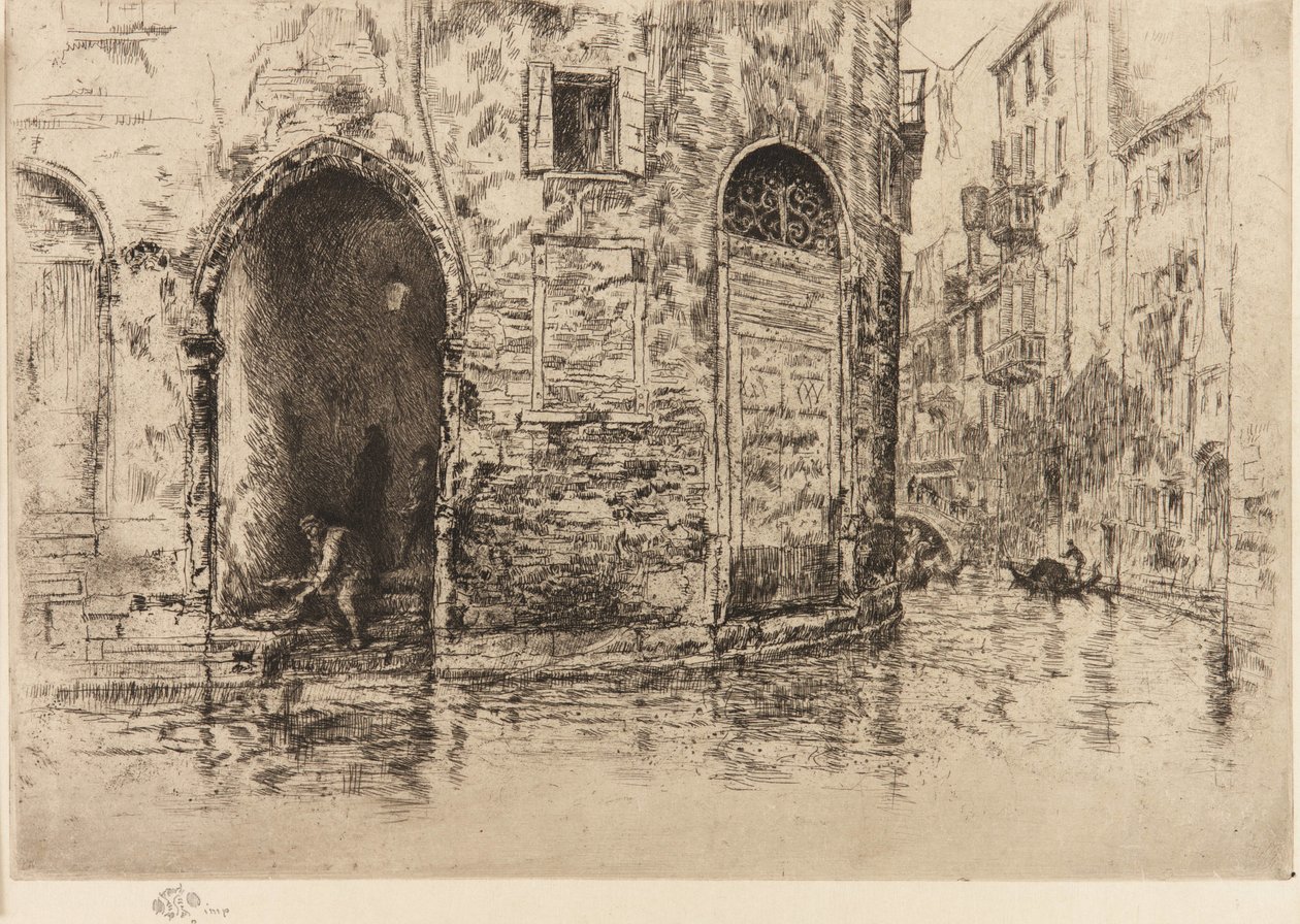 De twee deuropeningen door James Abbott McNeill Whistler