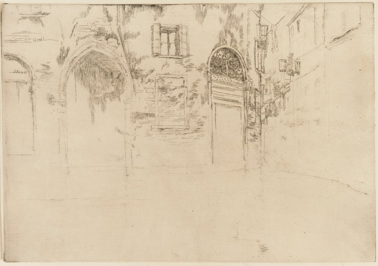 De twee deuropeningen door James Abbott McNeill Whistler