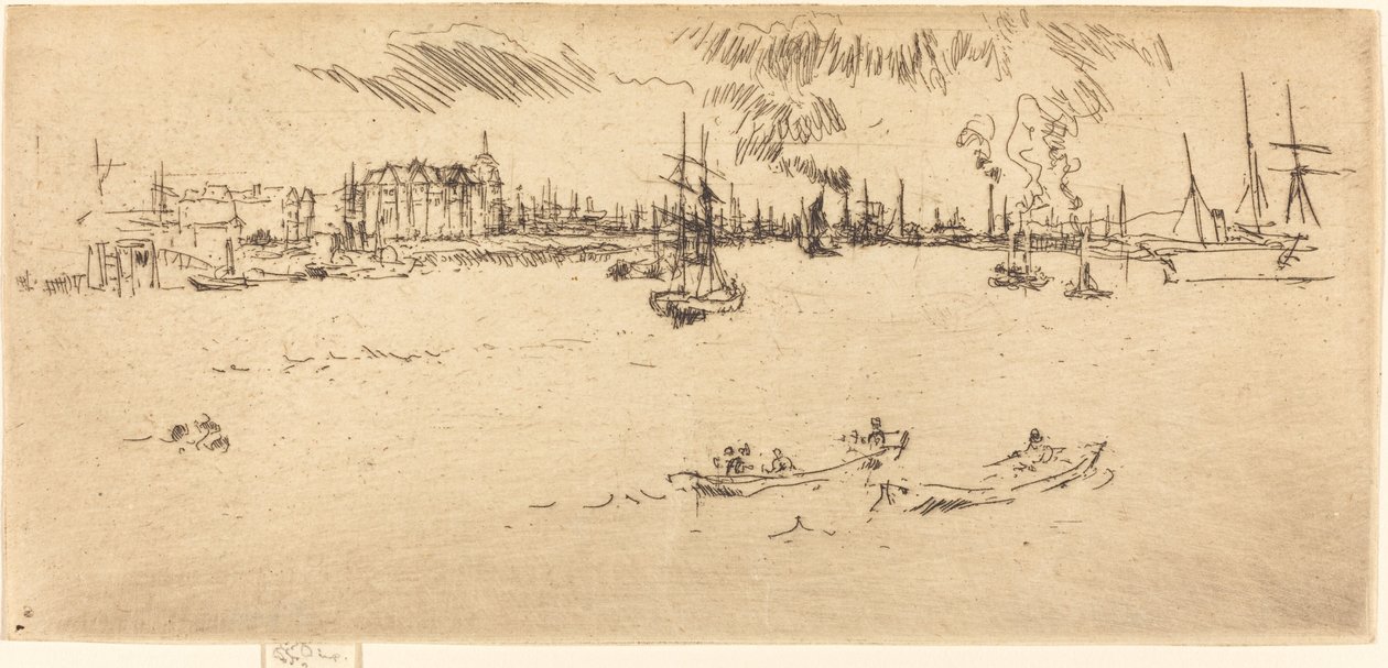 Tilbury door James Abbott McNeill Whistler