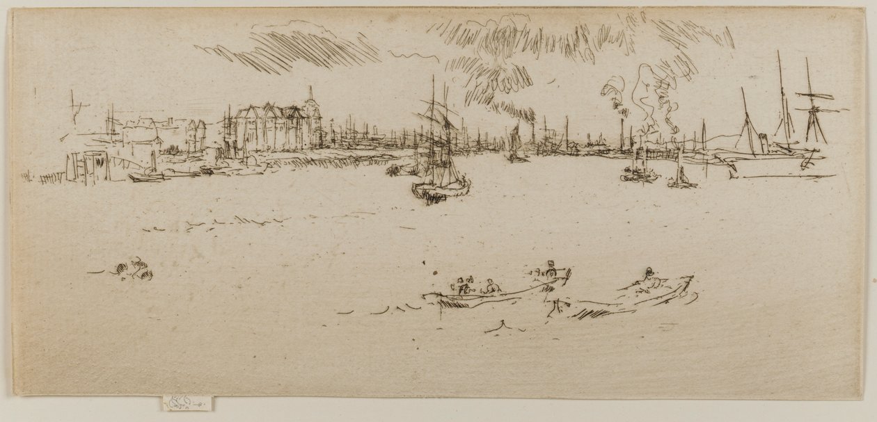 Tilbury door James Abbott McNeill Whistler