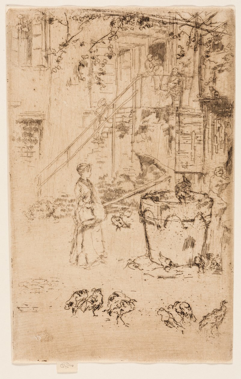 Kalkoenen door James Abbott McNeill Whistler
