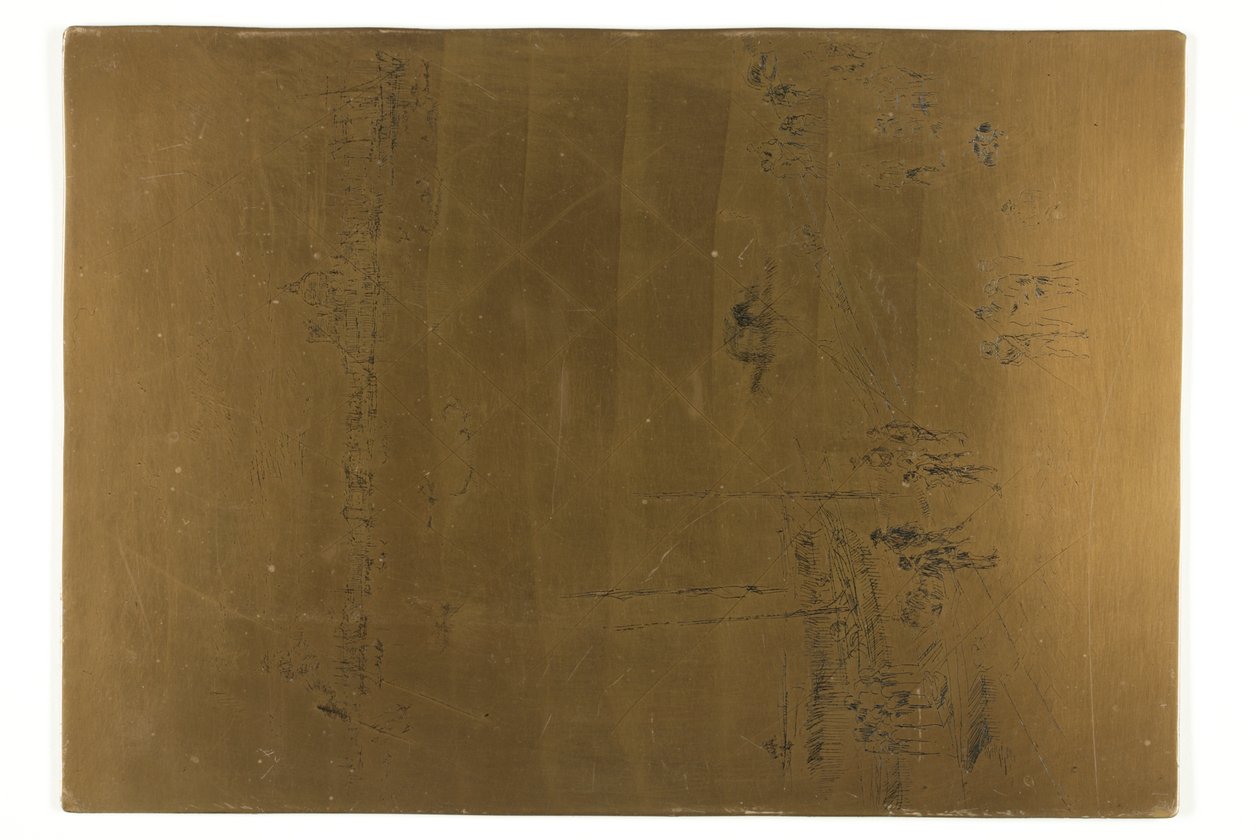 Staand Venetië door James Abbott McNeill Whistler