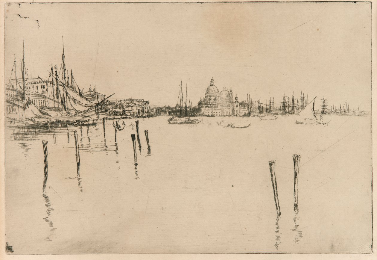 Venetië door James Abbott McNeill Whistler