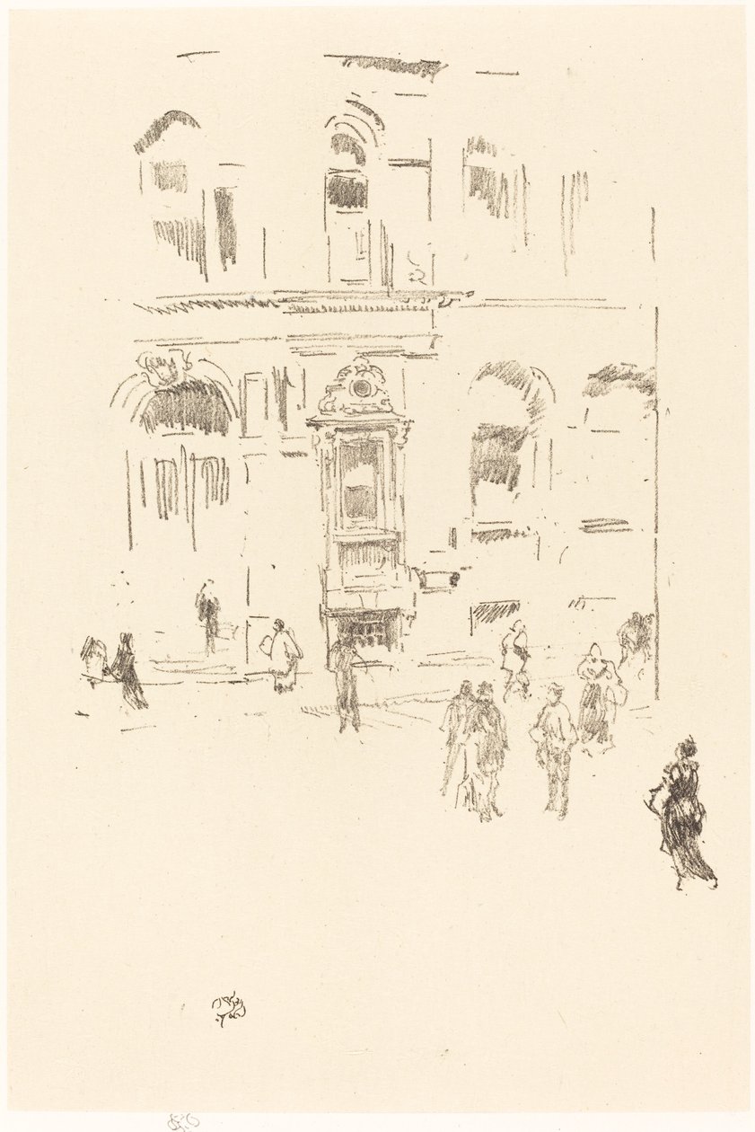 Victoria Club door James Abbott McNeill Whistler