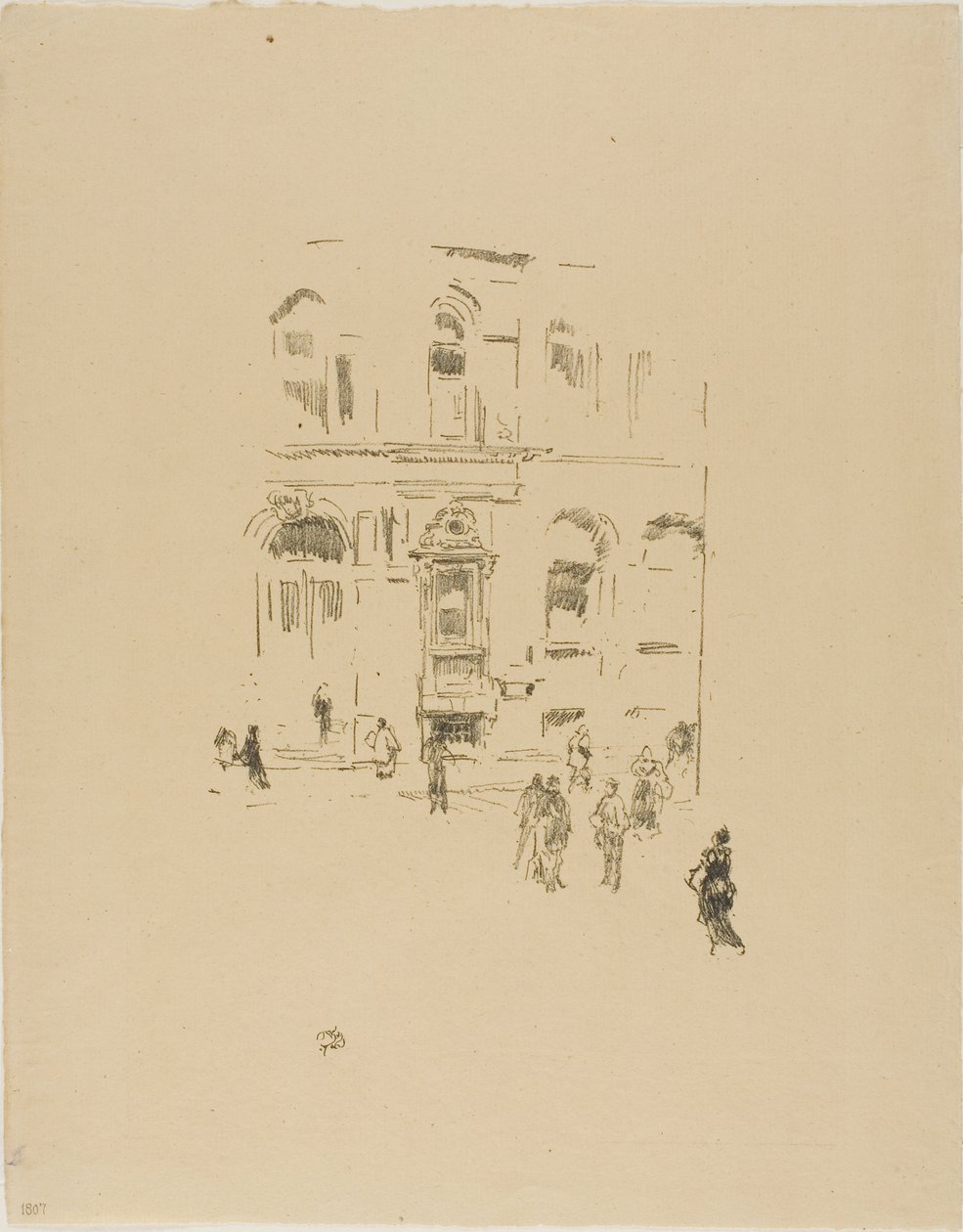 Victoria Club door James Abbott McNeill Whistler