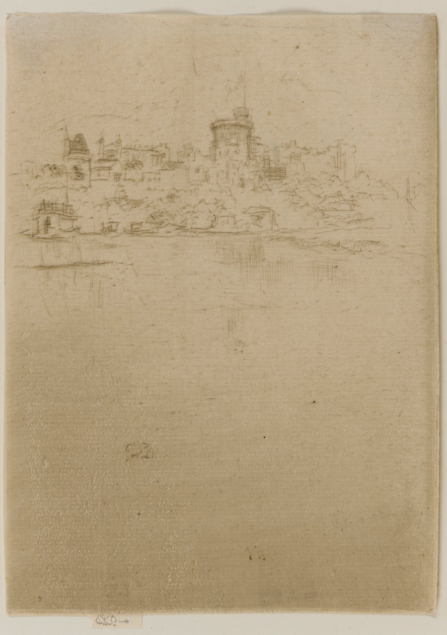 Windsor (Gedenkteken) door James Abbott McNeill Whistler