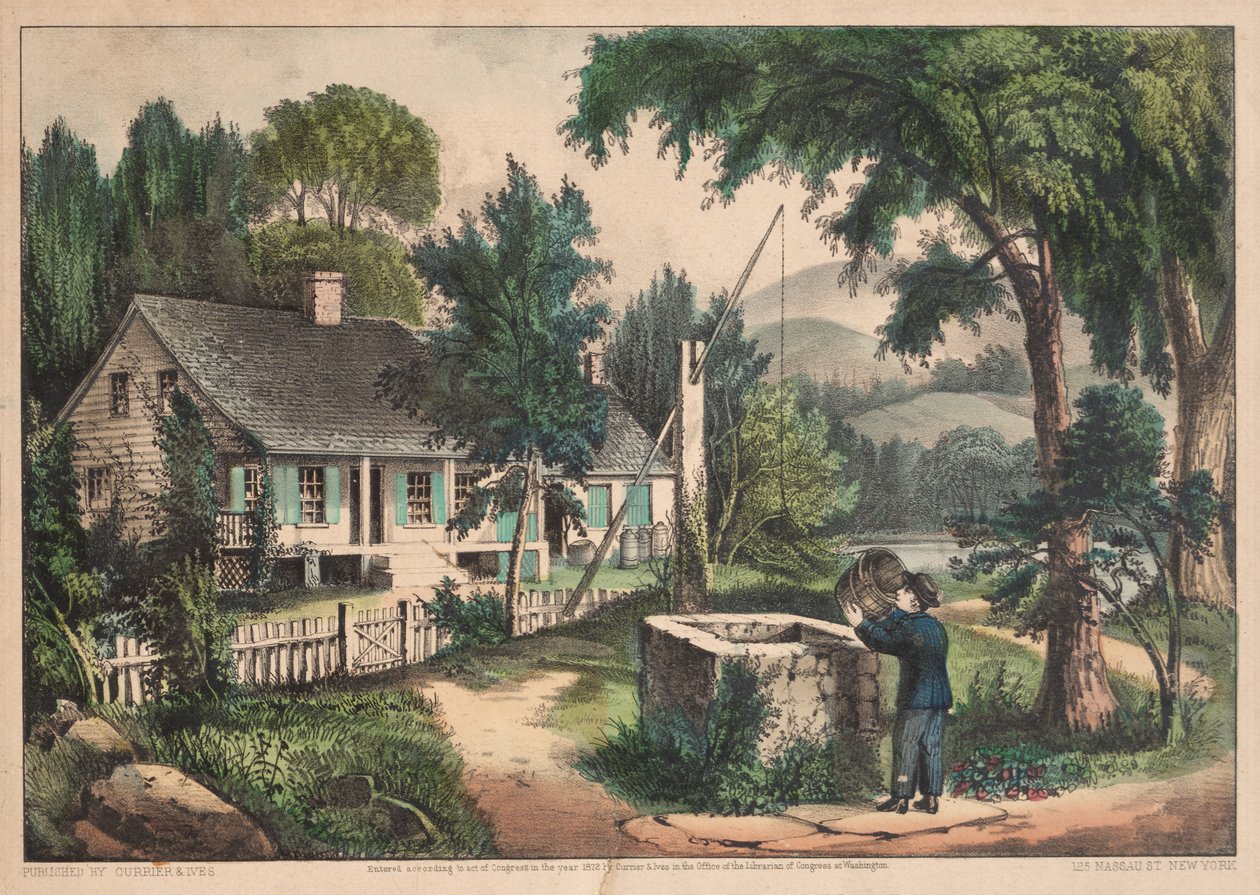 De Oude Eikenemmer door James Merritt Ives