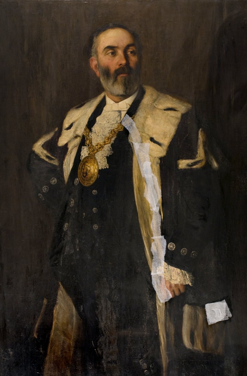 Provost Hugh Ballingall (1840-1910) door James Michael Brown