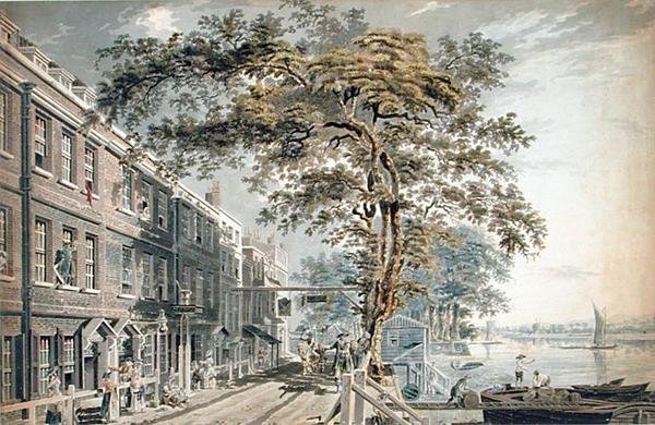 Cheyne Walk, Chelsea door James Miller