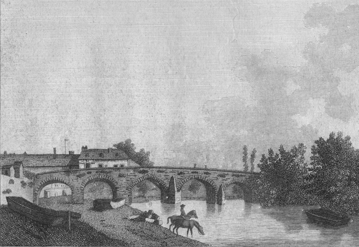 Maidstone Brug, Kent. Pl. 2, 1787 door James Newton