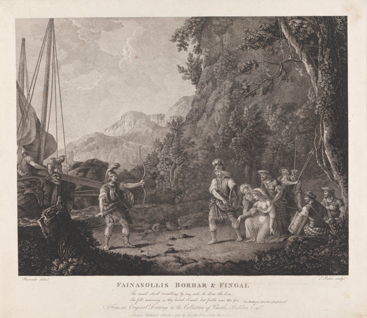 Fainasollis, Borbar en Fingal door James Parker