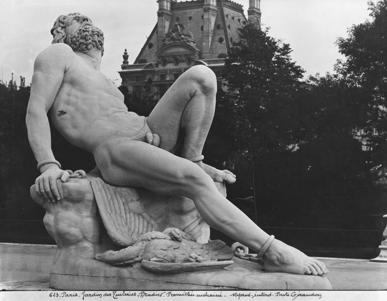 Prometheus, 1827 door James Pradier