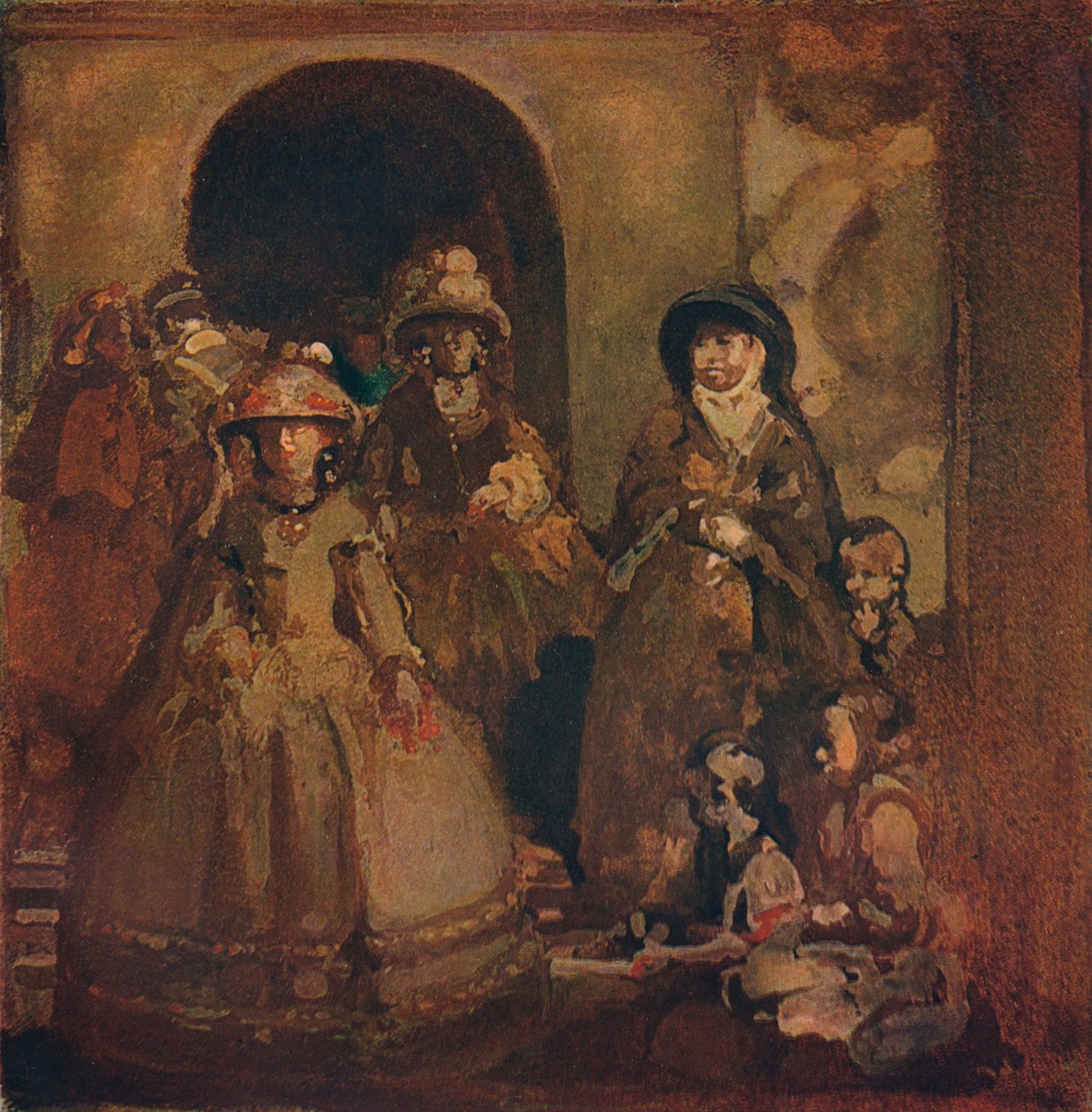 La Demimondaine, 1911 door James Pryde