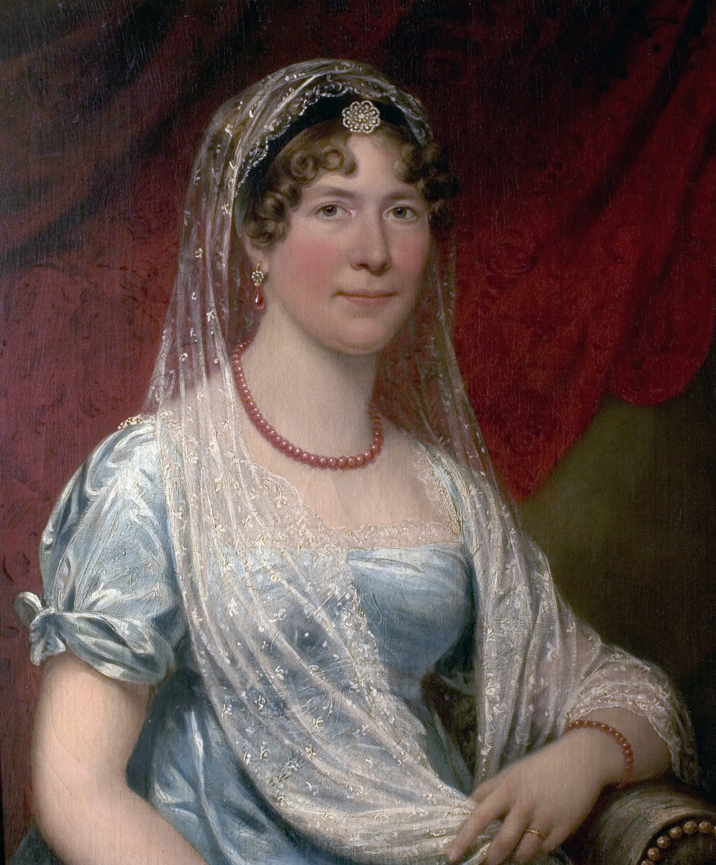 Portret van een dame, 1810-54 door James Ramsay