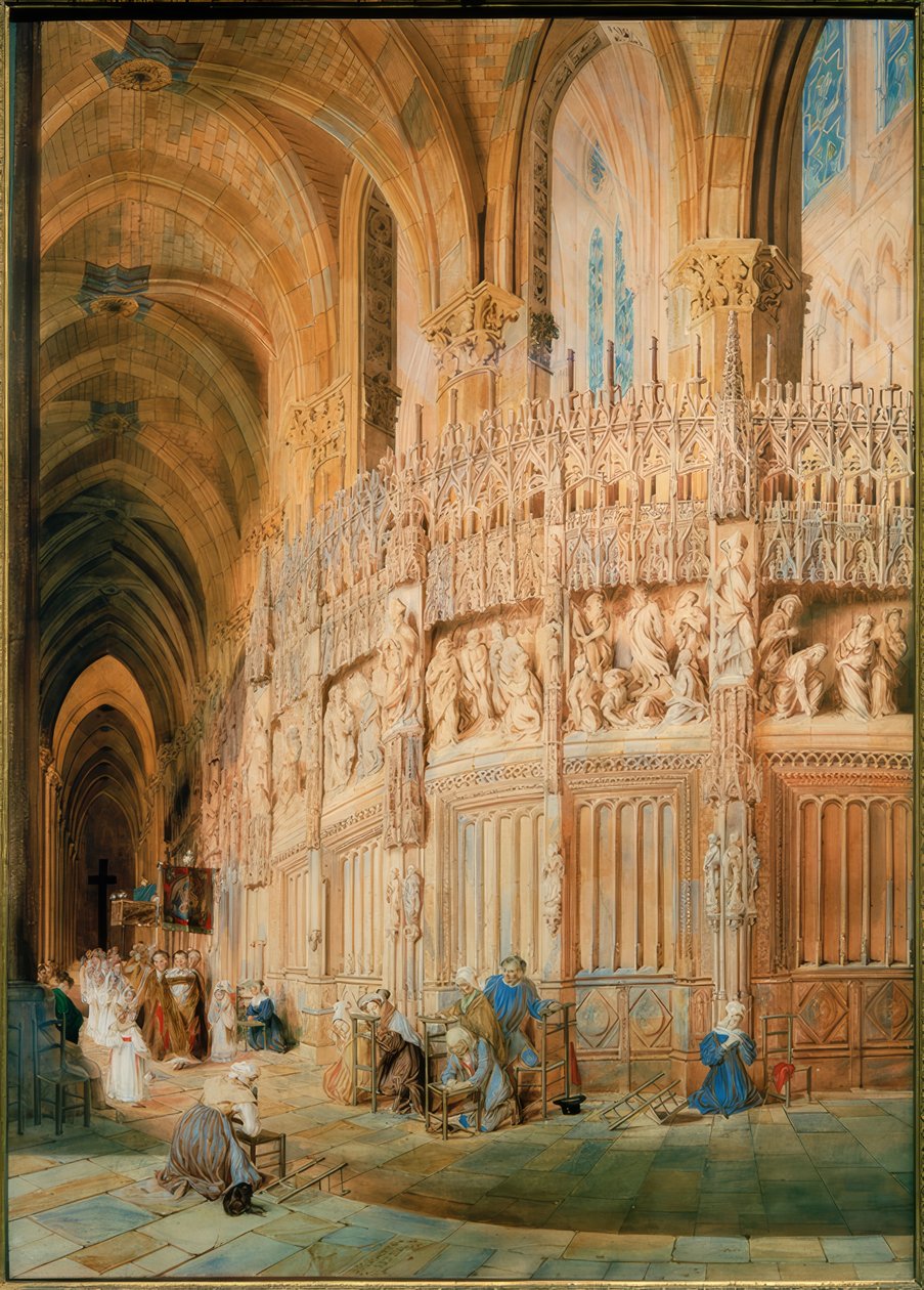 Kathedraal in Chartres door James Roberts