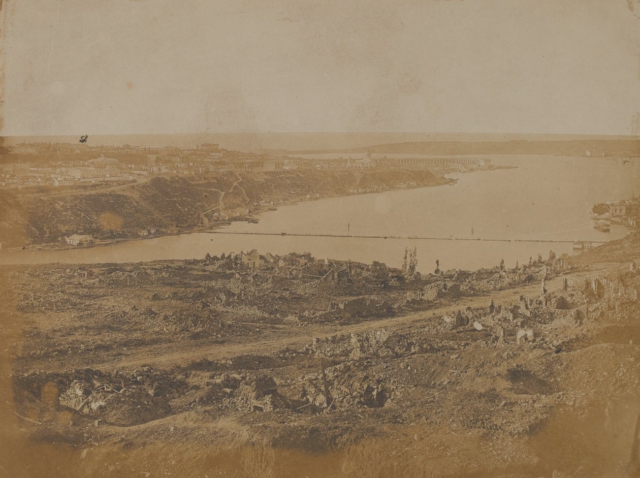 Fort Nicholas, Sebastopol, 1855 door James Robertson