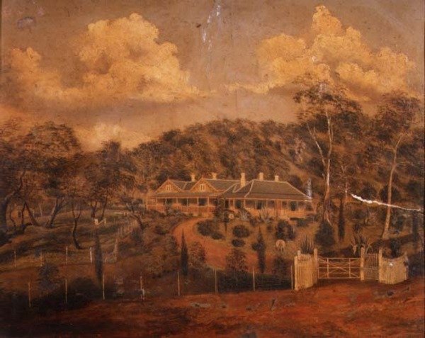 Een boerderij, Mitcham, Zuid-Australië door James Shaw