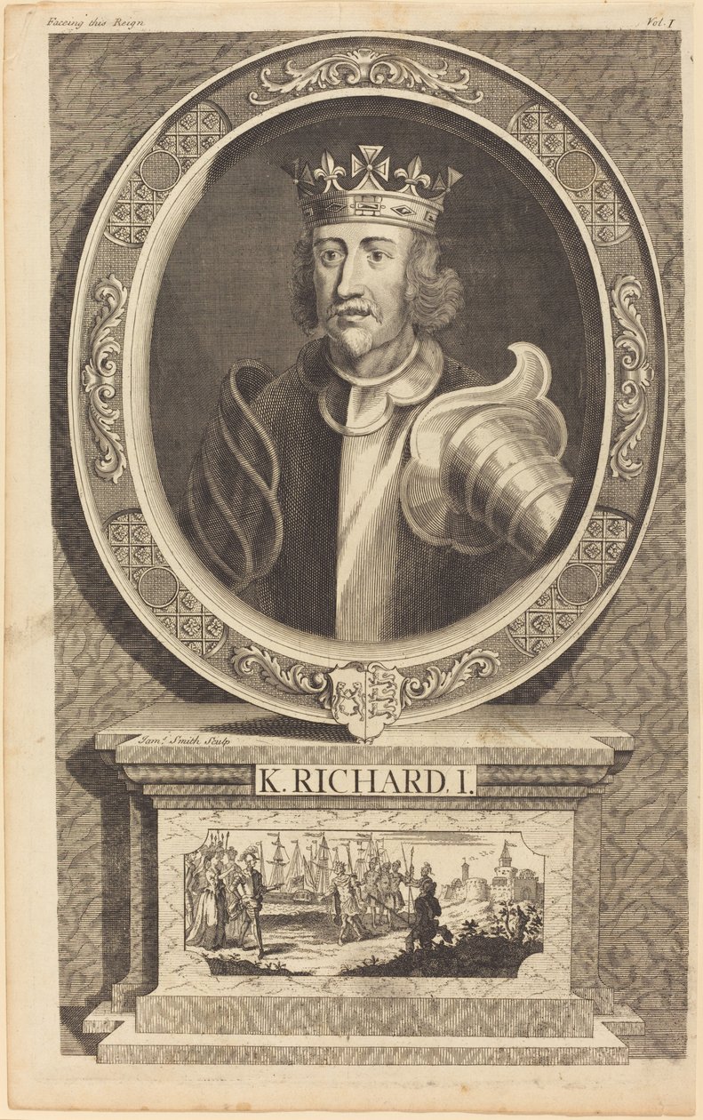 Koning Richard I door James Smith