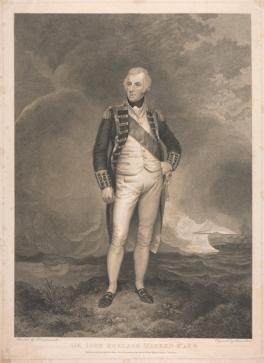 Sir John Borlase Warren door James Stow