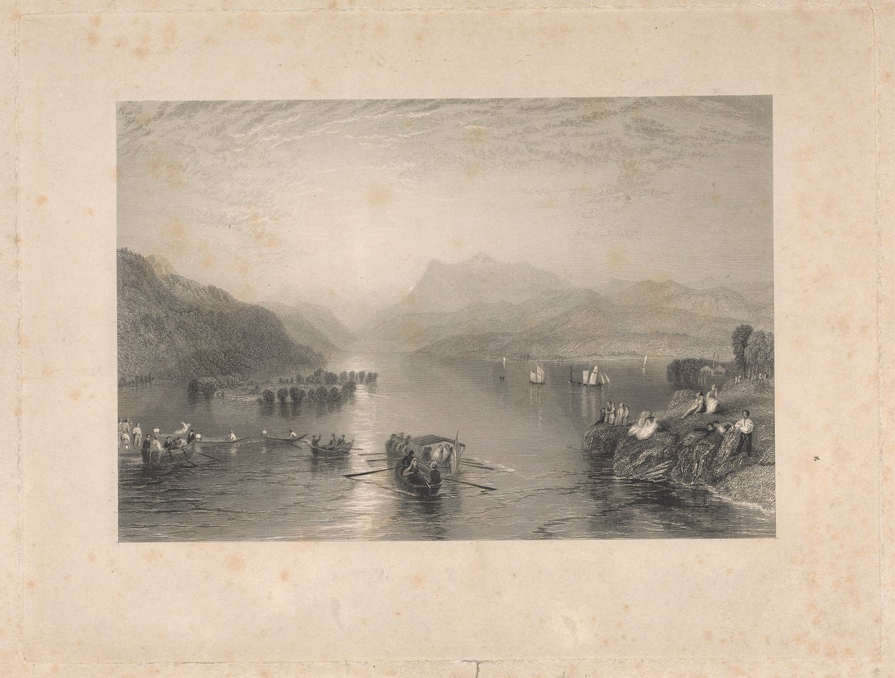 Winander-Mere, Westmoreland door James T. Willmore