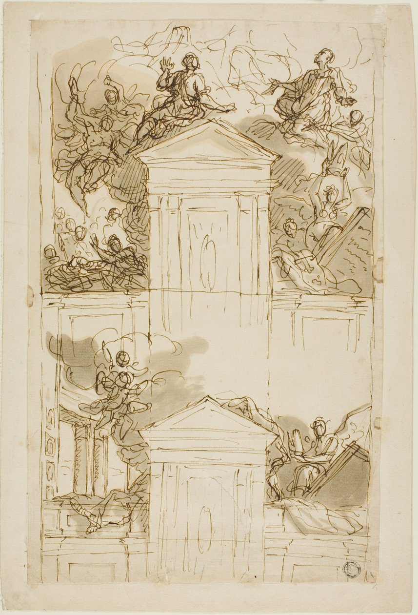 Studie door James Thornhill