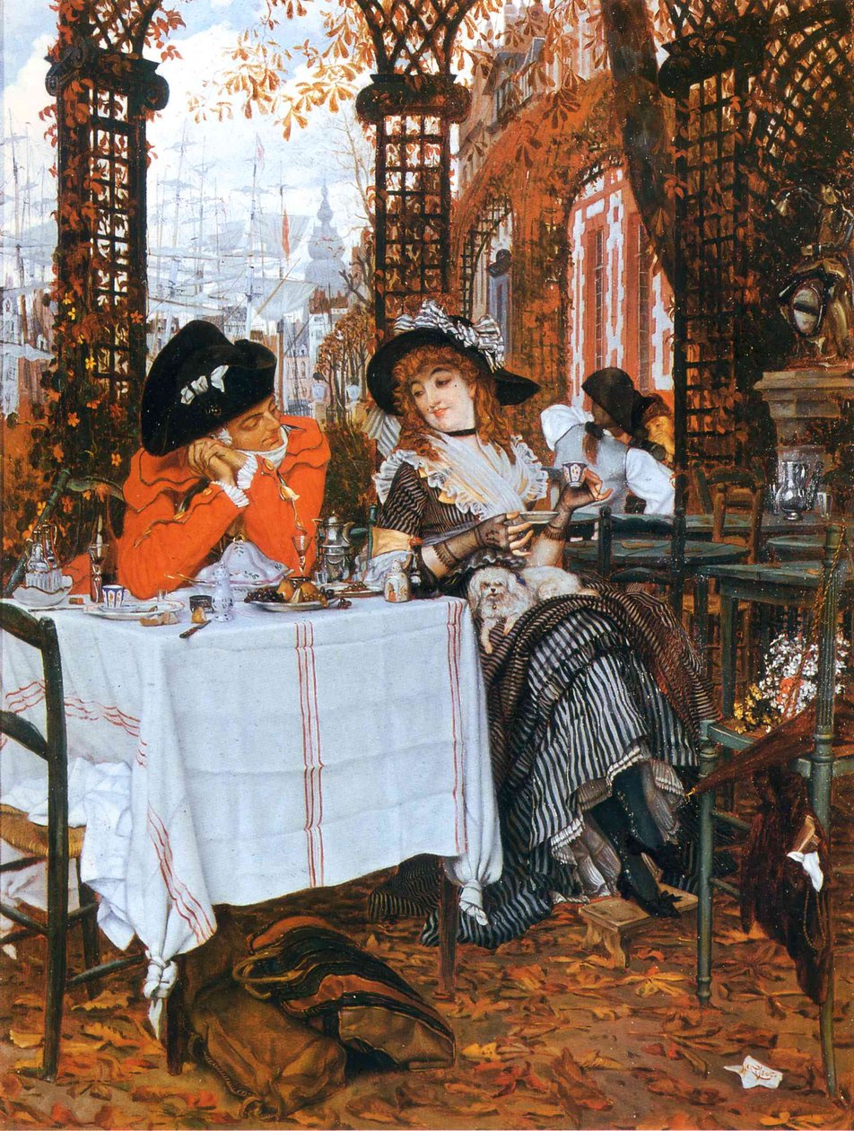 Een lunch door James Tissot