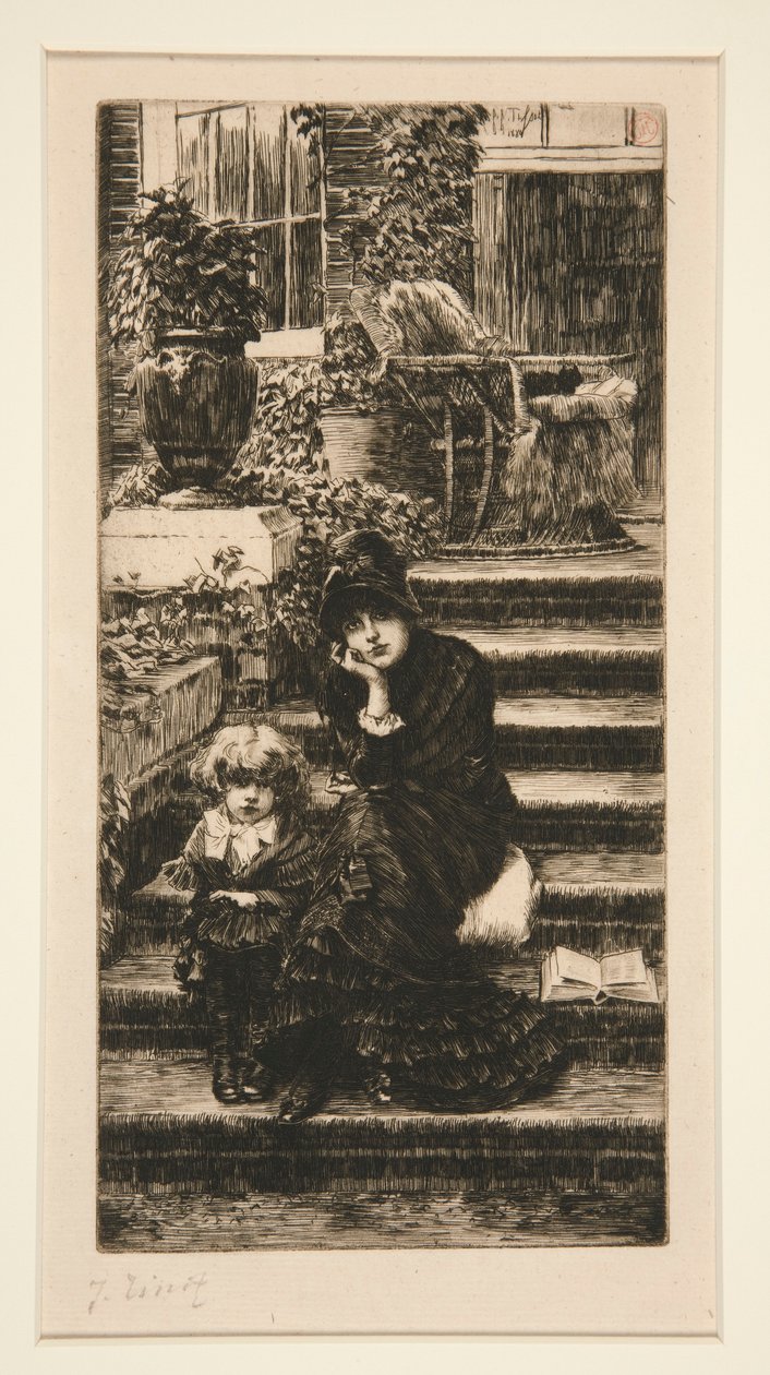 Rêverie door James Tissot