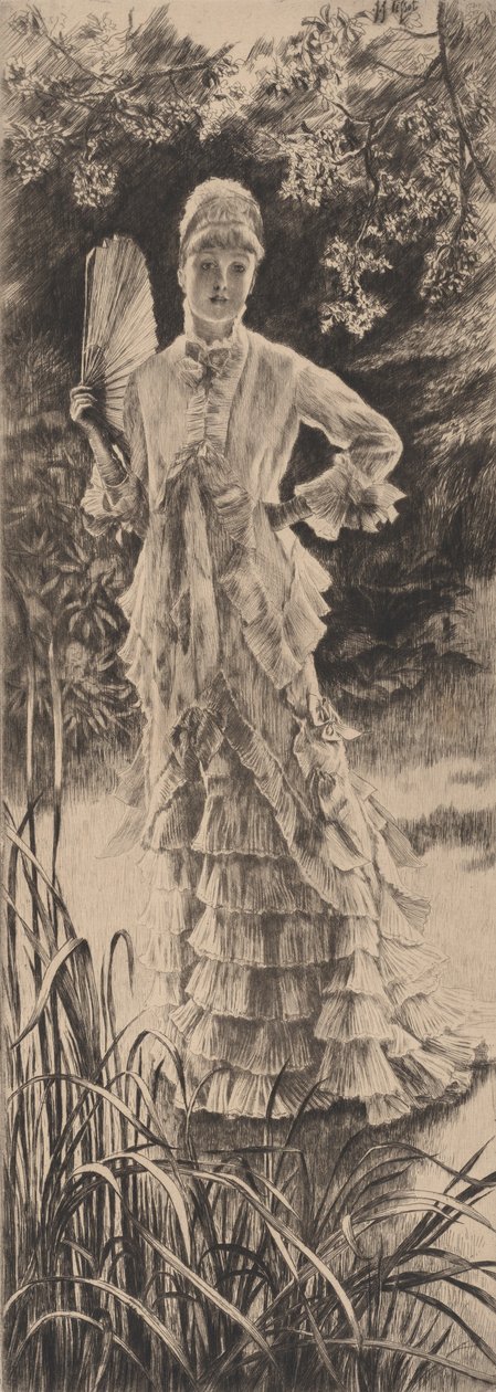 Lente, 1878 door James Tissot
