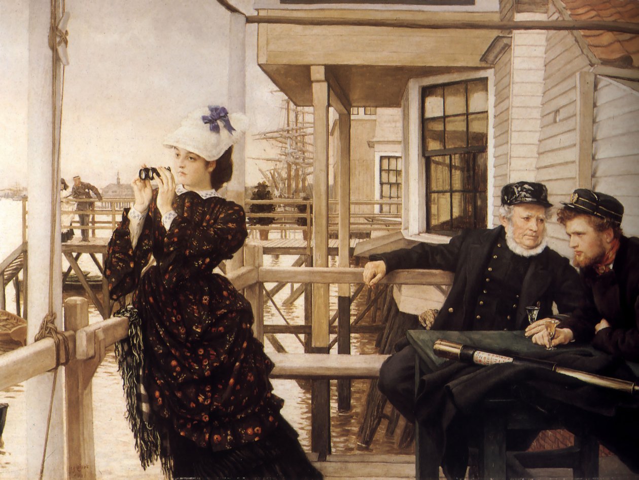 De dochter van de kapitein door James Tissot