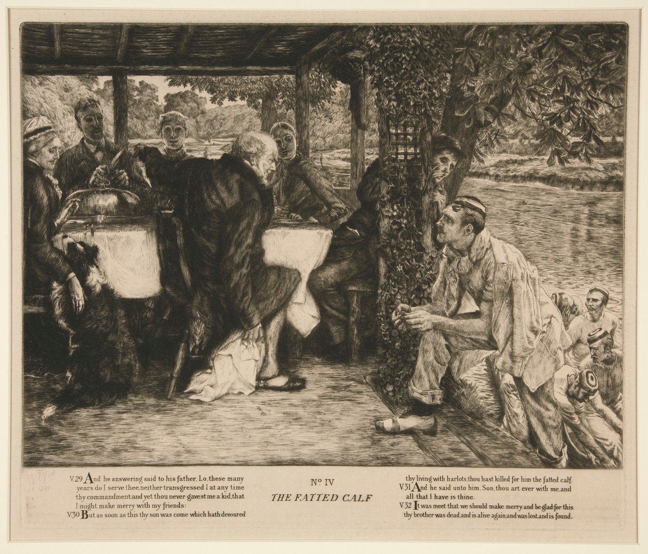 Het gemeste kalf door James Tissot