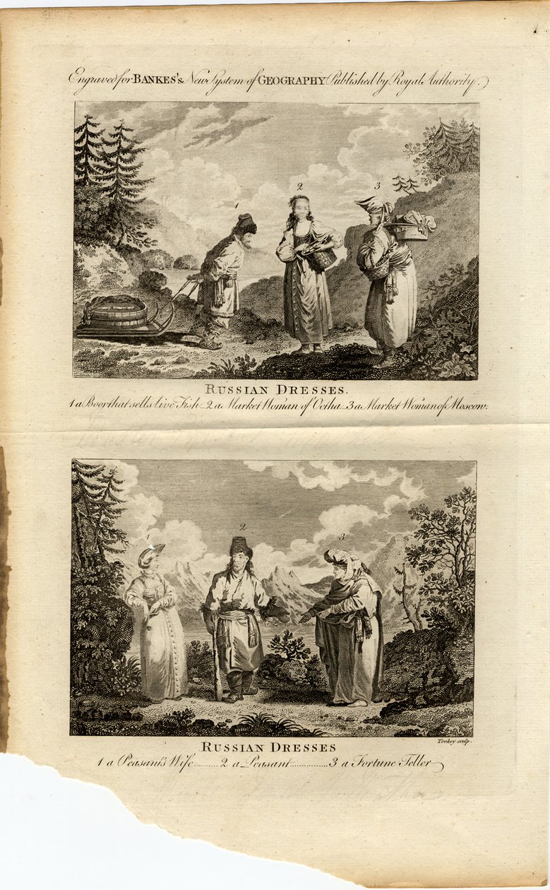 Russische Jurken, ca. 1775 door James Tookey