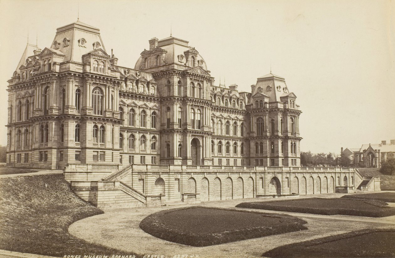 Bowes Museum, Barnard Castle, ca. 1880 door James Valentine
