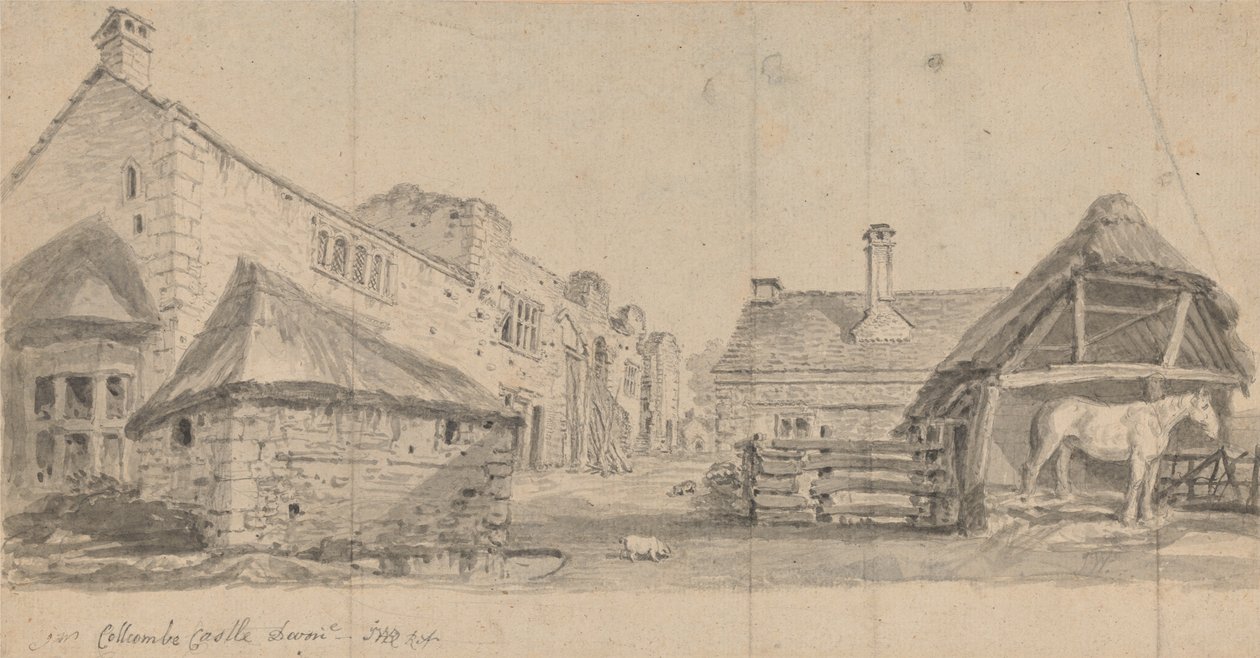 Kasteel Collcombe, Devonshire door James Ward