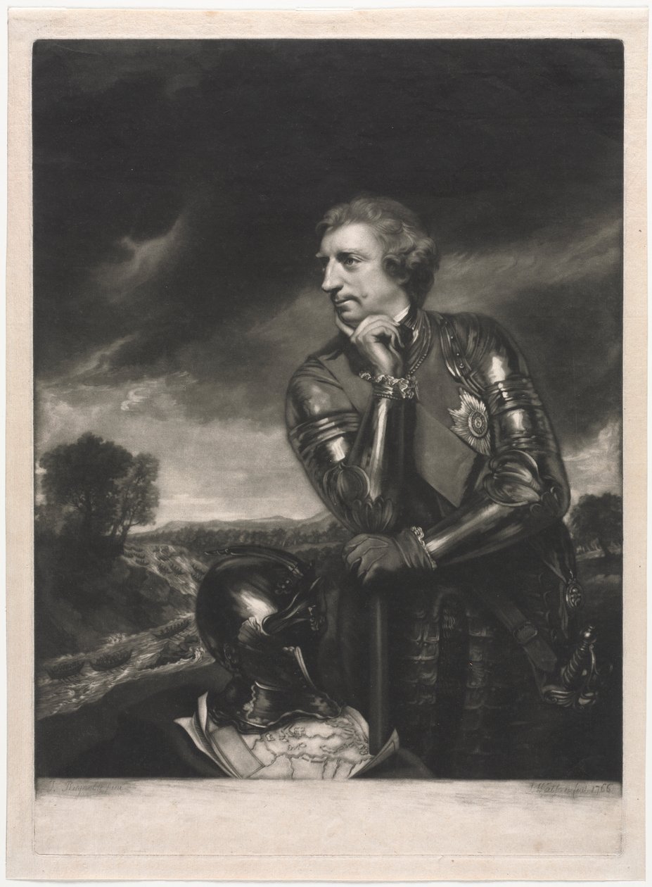 Sir Jeffrey Amherst door James Watson