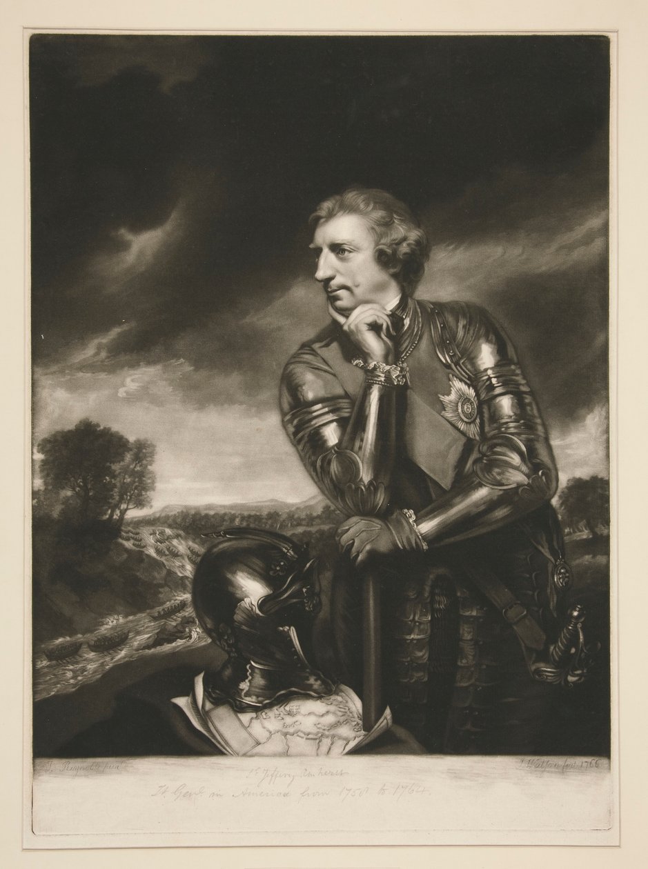 Sr. Jeffery Amherst door James Watson