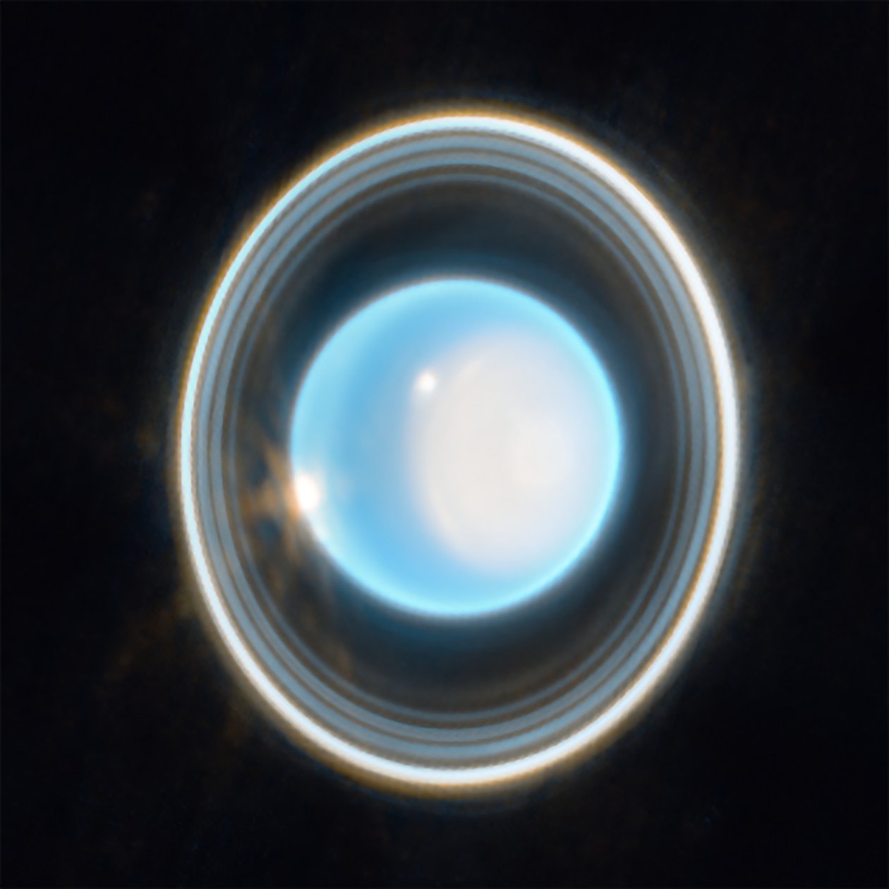 Uranus (NIRCam Beeld) door James Webb Space Telescope (NASA)