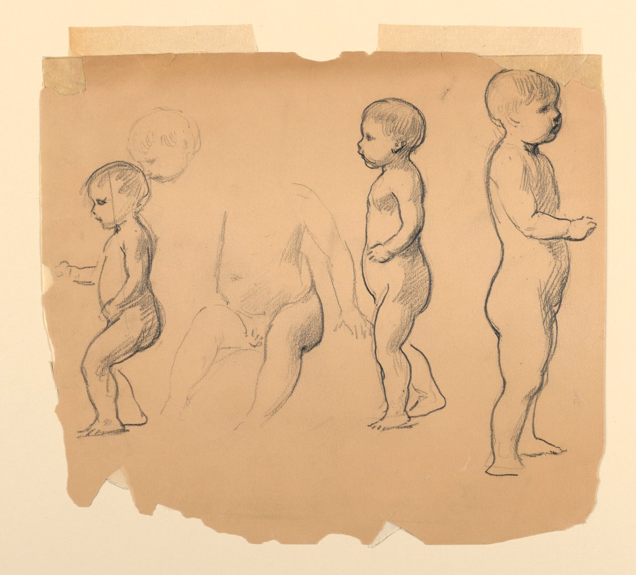 Studies van Putti door James Wells Champney