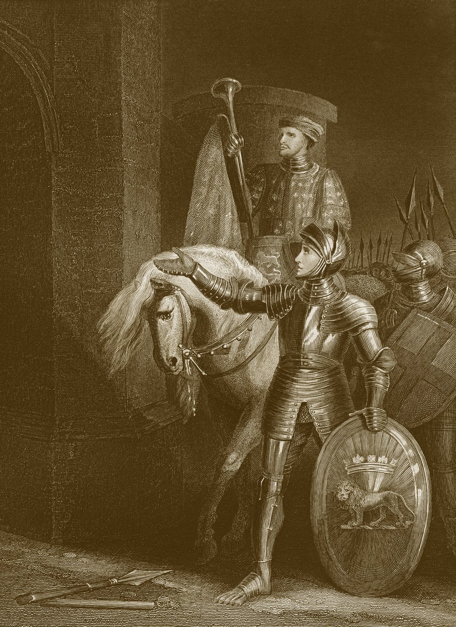 Het beleg van Harfleur door James after Northcote