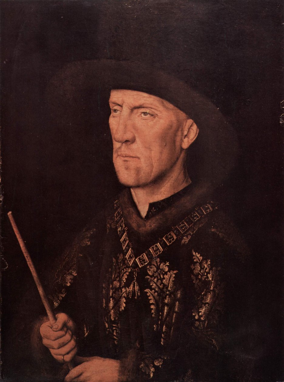 Baudouin de Lannoy door Jan van Eyck