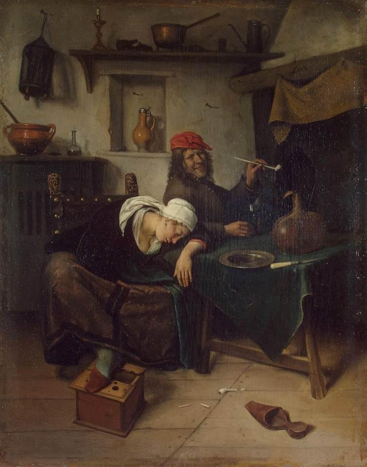 De drinker door Jan Havickszoon Steen